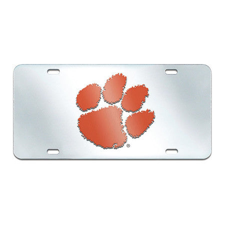 Clemson License Plate Inlaid,6"x12" (1 U