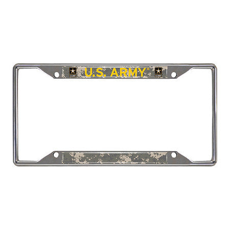 Army License Plate Frame,6.25"x12.25" (1