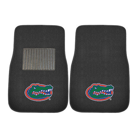 Florida Embroidered Car Mat,18"x27",pk2