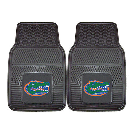 Florida Vinyl Car Mats,2pc,17"x27",pk2 (