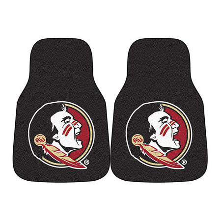 Florida State Carpeted Car Mats,2pc,pk2