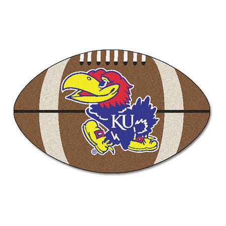 Kansas Football Rug,20.5"x32.5" (1 Units