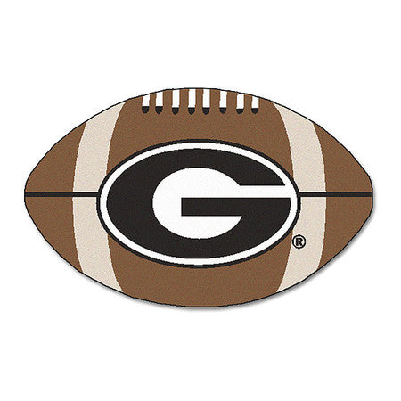 Georgia Football Rug,20.5"x32.5" (1 Unit