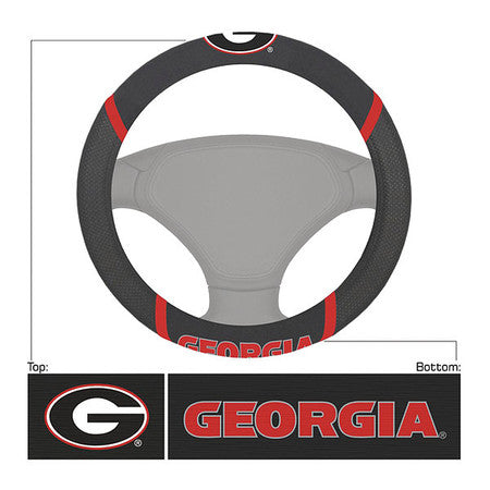 Georgia Steering Wheel Cover,15"x15" (1