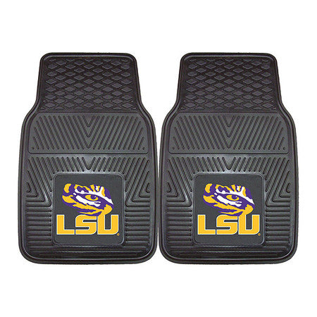 Lsu Vinyl Car Mats,2pc,17"x27",pk2 (1 Un