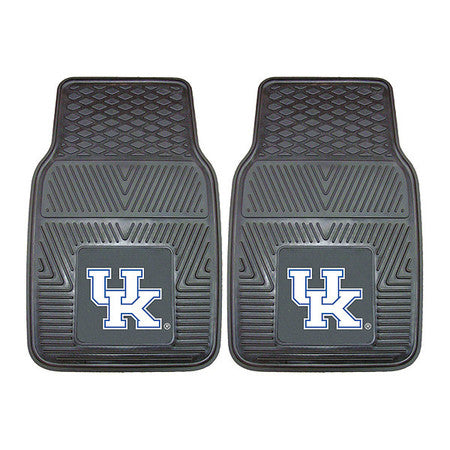 Kentucky Vinyl Car Mats,2pc,17"x27",pk2