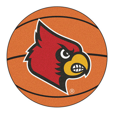 Louisville Basketball Mat,27" Dia. (1 Un