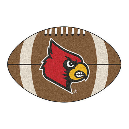 Louisville Football Rug,20.5"x32.5" (1 U