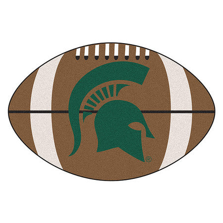 Michigan State Football Rug,20.5"x32.5"