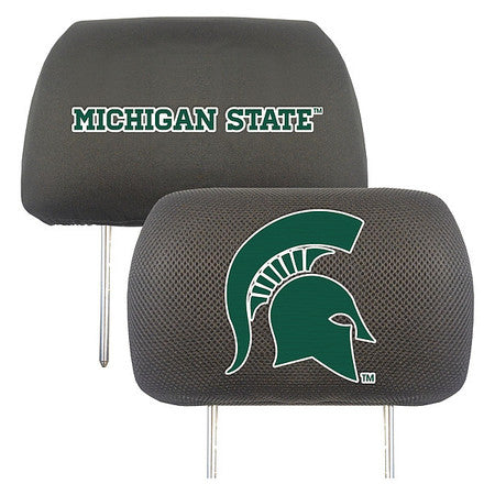 Michigan State Head Rest Cover,10"x13" (