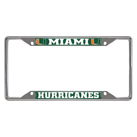 Miami License Plate Frame,6.25"x12.25" (