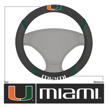 Miami Steering Wheel Cover,15"x15" (1 Un