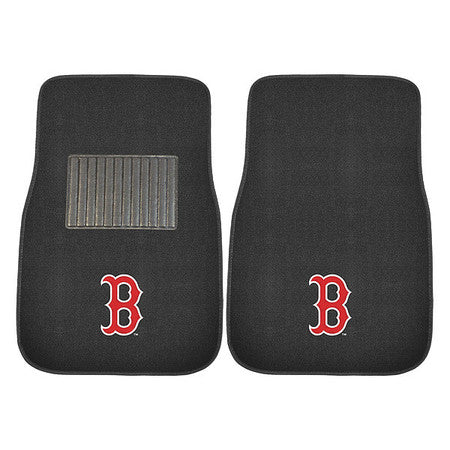 Boston Redsox Embroider Car Mats,2pc,pk2