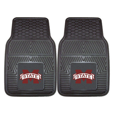 Mississippi State Vinyl Car Mats,2pc,pk2