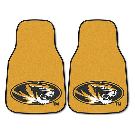 Missouri Carpeted Car Mats,17"x27",pk2 (