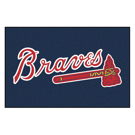 Atlanta Braves Starter Rug,19"x30" (1 Un