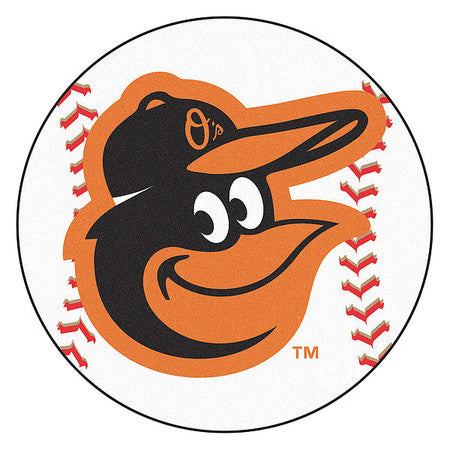 Baltimore Orioles Cartoon Baseball Mat (