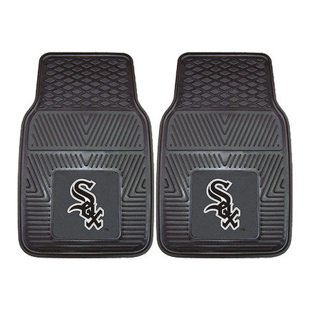 Chicago White Sox Vinyl Car Mats,2pc,pk2