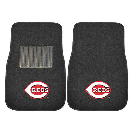 Cincinnati Reds Embroider Car Mat,pk2 (1