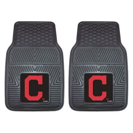 Cleveland Indians Vinyl Car Mats,2pc,pk2