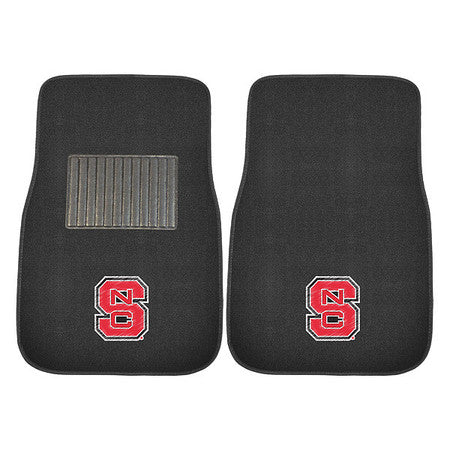 Nc State Embroidered Car Mats,2pc,pk2 (1