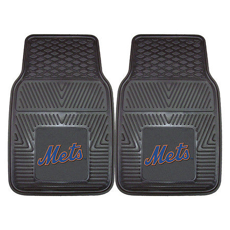 New York Mets Vinyl Car Mats,2pc,pk2 (1