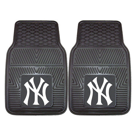 New York Yankees Vinyl Car Mats,2pc,pk2