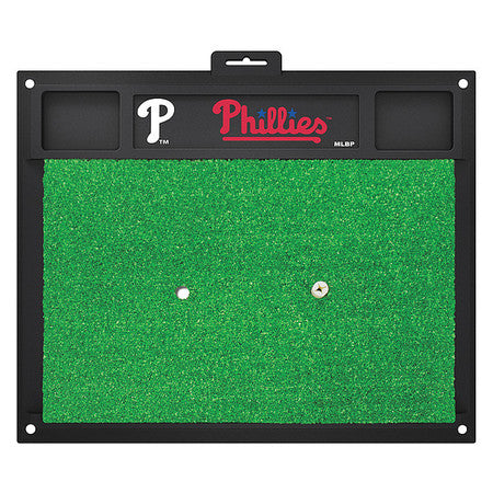 Phillies Golf Hitting Mat,20" X 17" (1 U