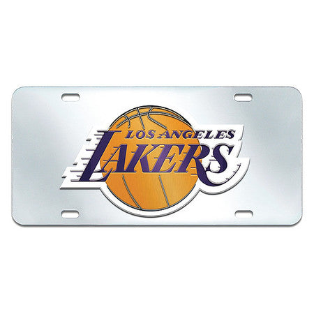 Los Angeles Lakers License Plate Inlaid