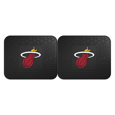 Miami Heat Utility Mat,2pc,14"x17",pk2 (