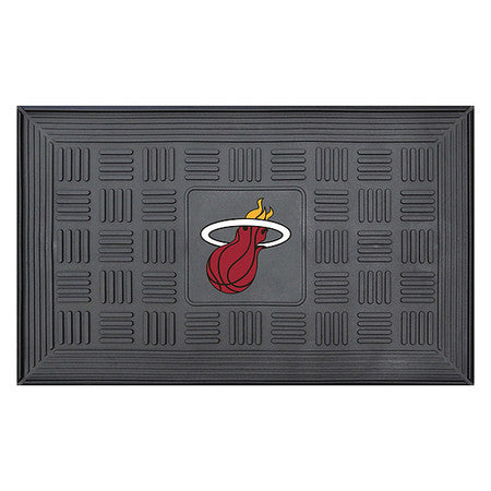 Miami Heat Door Mat,19.5"x31.25" (1 Unit