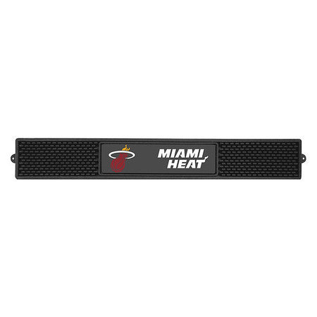 Miami Heat Drink Mat,3.25"x24" (1 Units