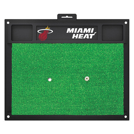 Miami Heat Golf Hitting Mat,20" X 17" (1