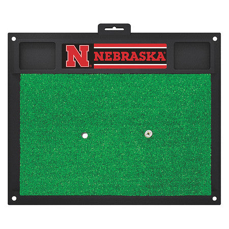 Nebraska Golf Hitting Mat,20" X 17" (1 U