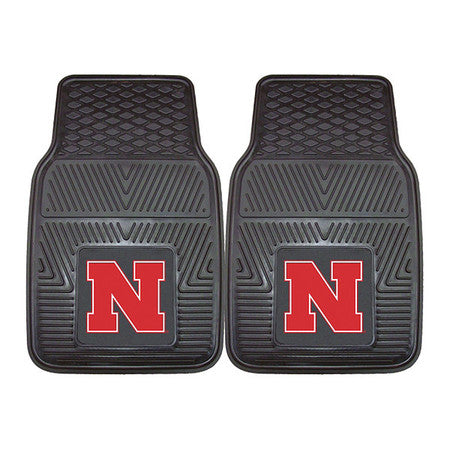 Nebraska Vinyl Car Mats,2pc,pk2 (1 Units