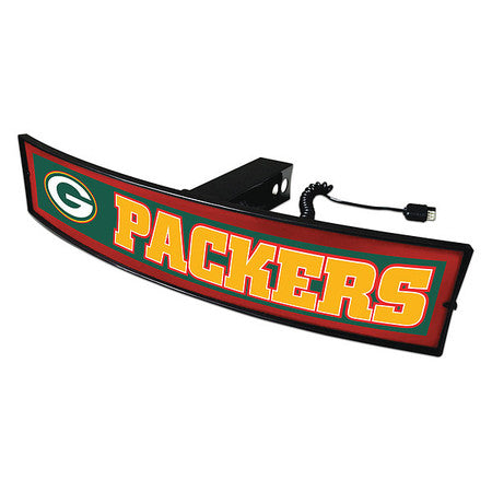 Green Bay Packers Hitch Cover,light Up (