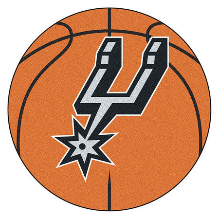 San Antonio Spurs Basketball Mat,27" (1