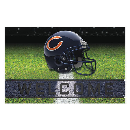 Chicago Bears Door Mat,crumb Rubber (1 U