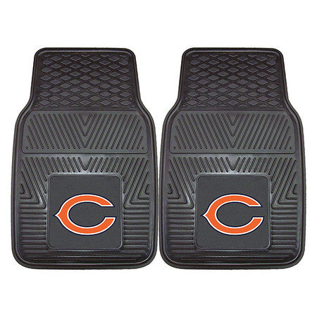 Chicago Bears Vinyl Car Mats,2pc,pk2 (1