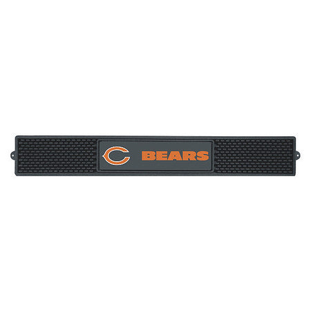 Chicago Bears Drink Mat,3.25"x24" (1 Uni