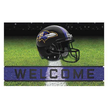 Baltimore Ravens Door Mat,crumb Rubber (