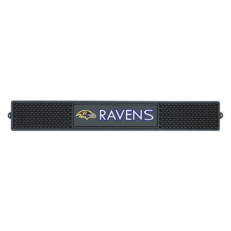 Baltimore Ravens Drink Mat,3.25"x24" (1