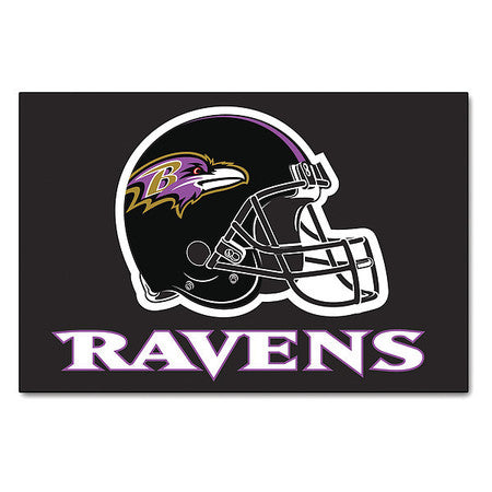 Baltimore Ravens Starter Rug,19"x30" (1