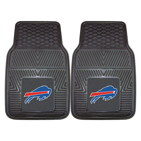 Buffalo Bills Vinyl Car Mats,2pc,pk2 (1