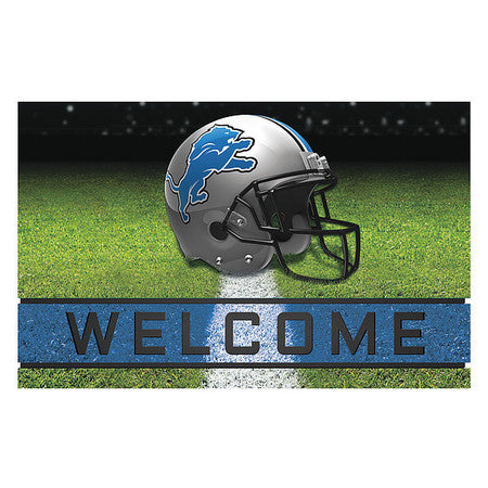 Detroit Lions Door Mat,crumb Rubber (1 U