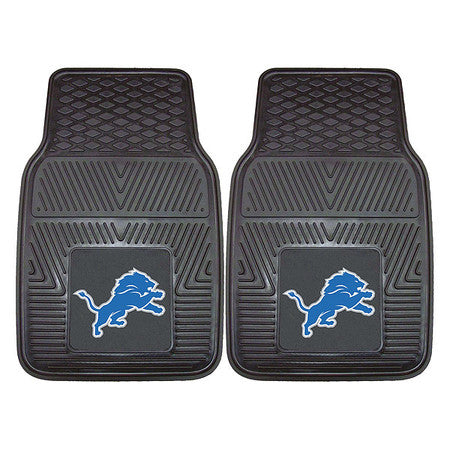 Detroit Lions Vinyl Car Mats,2pc,pk2 (1