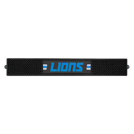 Detroit Lions Drink Mat,3.25"x24" (1 Uni