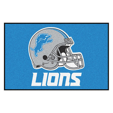 Detroit Lions Starter Rug,19"x30" (1 Uni