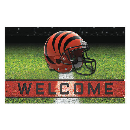 Cincinnati Bengals Door Mat,crumb Rubber