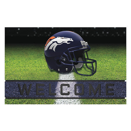 Denver Broncos Door Mat,crumb Rubber (1